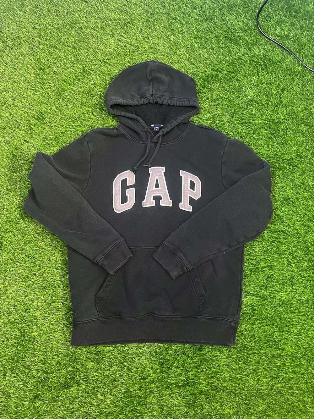 Gap Arch Logo Hoodie Black Men's Size S